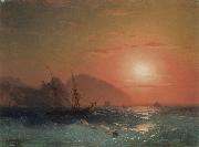 Ivan Aivazovsky View Of The Ayu Dag Crimea oil painting reproduction